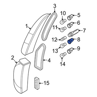 Volvo OE - Tail Light Socket