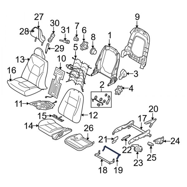 Seat Track Reinforcement