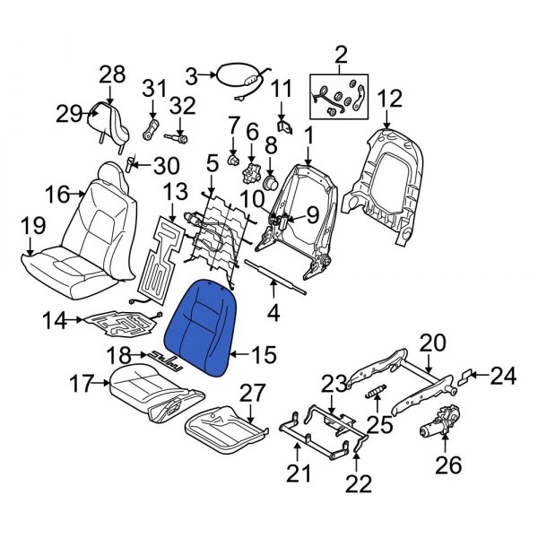 Seat Back Cushion