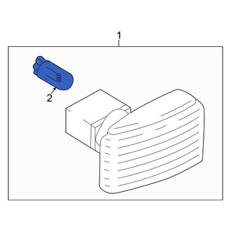 Volvo OE - Front Side Marker Light Bulb