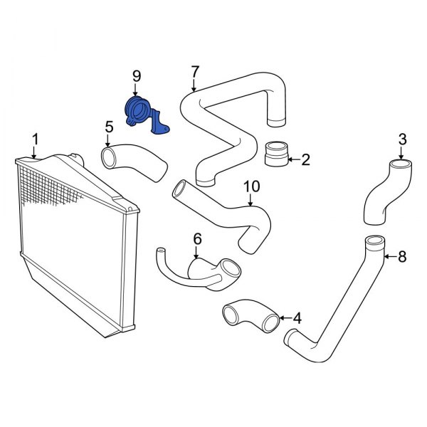 Intercooler Pipe Clamp