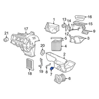 Volvo OE - HVAC Blower Motor Resistor