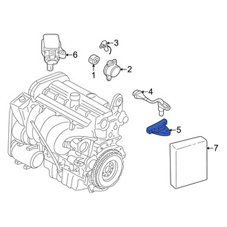 Volvo OE - Engine Camshaft Position Sensor Bracket