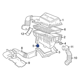 Volvo OE - Lower Air Filter Housing Insulator