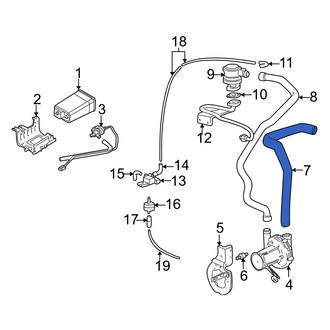 Volvo OE - Secondary Air Injection Pump Hose