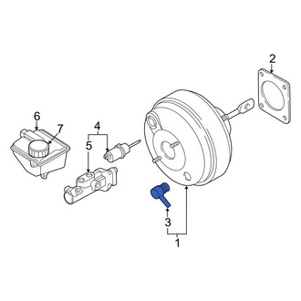 Volvo OE - Power Brake Booster Check Valve
