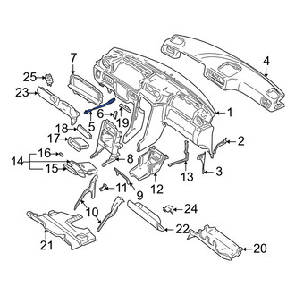 Volvo OE - Cabin Air Temperature Sensor