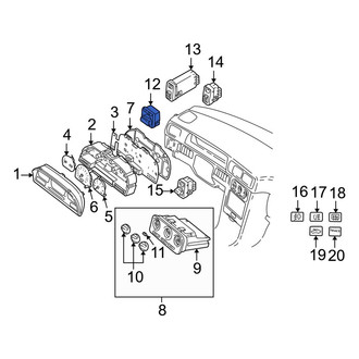 Volvo OE - Headlight Switch