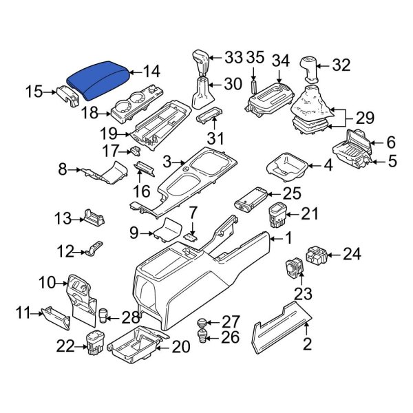 Console Armrest