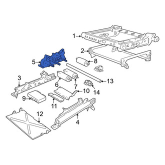 Volvo OE - Front Seat Track Adjust Mechanism