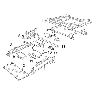 Volvo OE - Seats & Tracks - Seats & Track Components