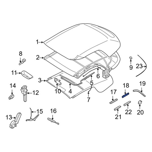 Convertible Top Seal