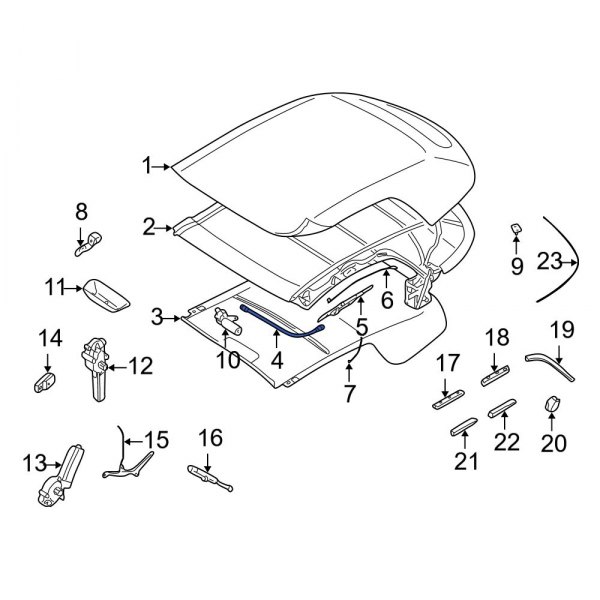 Convertible Top Cable