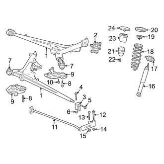 Volvo OE - Rear Suspension - Suspension Components