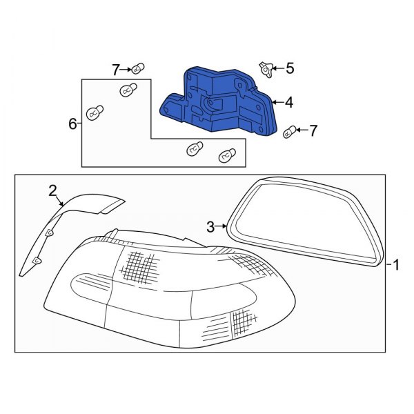 Tail Light Socket