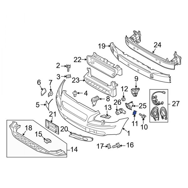 Bumper Guide Washer