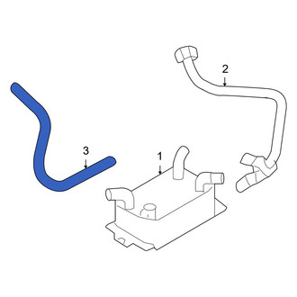 Volvo OE - Automatic Transmission Oil Cooler Hose