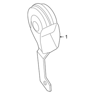 Volvo OE - Electrical - Horn