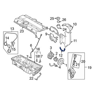 Volvo OE - Lower Engine Timing Cover