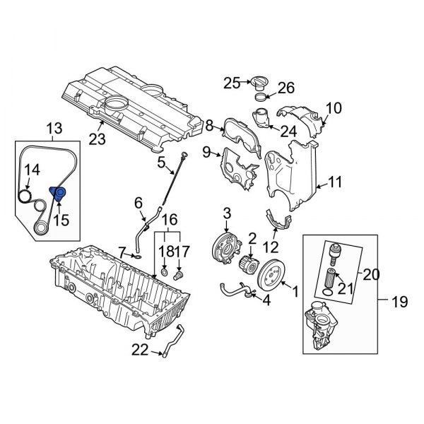 Engine Timing Belt Idler