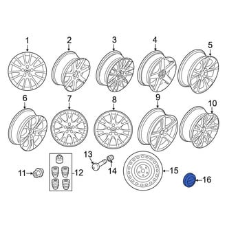 Volvo OE - Center Wheel Cap