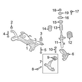 Volvo OE - Front Suspension - Suspension Components