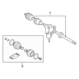 Volvo OE - Front Suspension - Drive Axles (T5)