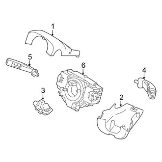 Volvo OE - Steering Column - Shroud, Switches & Levers