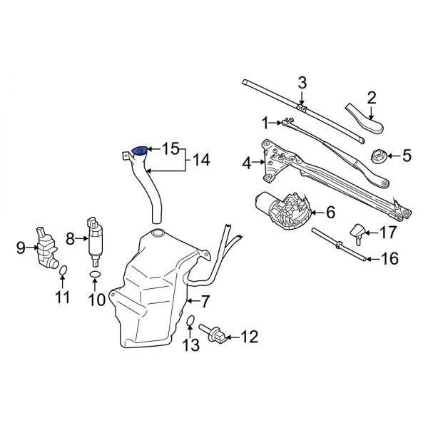 Washer Fluid Reservoir Cap