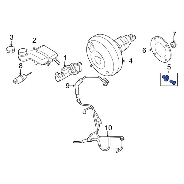 Power Brake Booster Pin