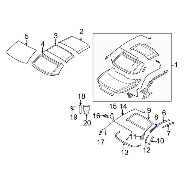 Roof Panel Seal