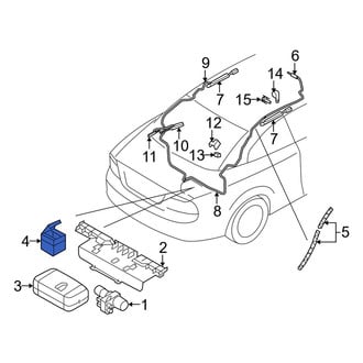 Volvo OE - Convertible Top Hydraulic Cylinder Seal