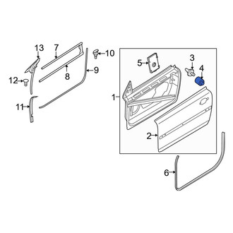 Volvo OE - Door Shell Insulator