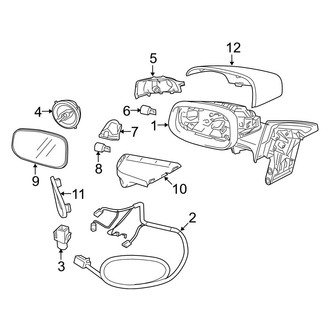 Volvo OE - Door - Outside Mirrors