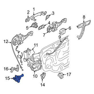 Volvo OE - Front Door Check