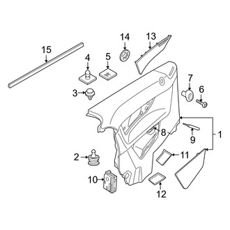 Volvo OE - Quarter Panel - Interior Trim