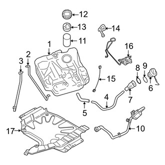 Volvo OE - Fuel System Components (2.5L)