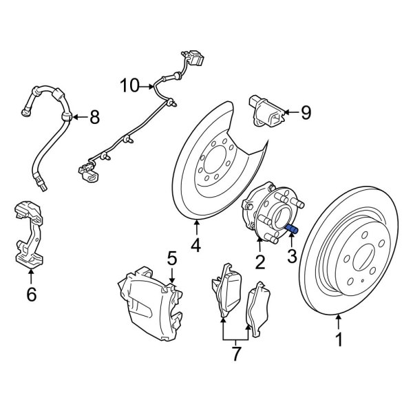 Wheel Lug Stud