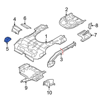 Volvo OE - Left Floor Pan Insulator