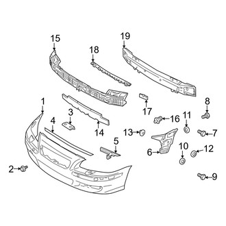 Volvo OE - Front Bumper & Grille - Bumper & Components (2.5T AWD / R)