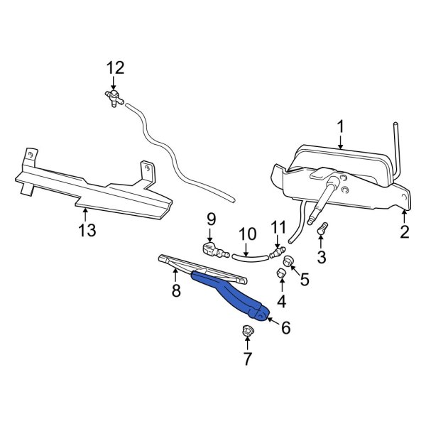 Headlight Wiper Arm