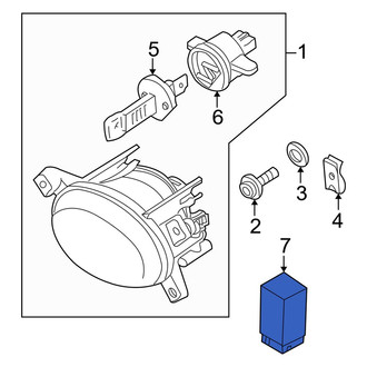 Volvo OE - Front Fog Light Relay