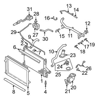 Volvo OE - Cooling - Radiator & Components