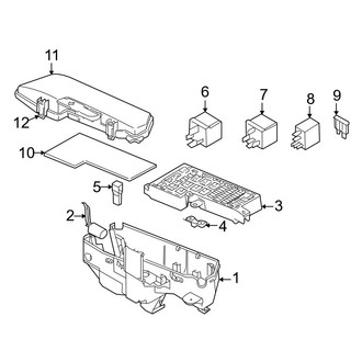 Volvo OE - Electrical Components (Central Electrical Unit #2)
