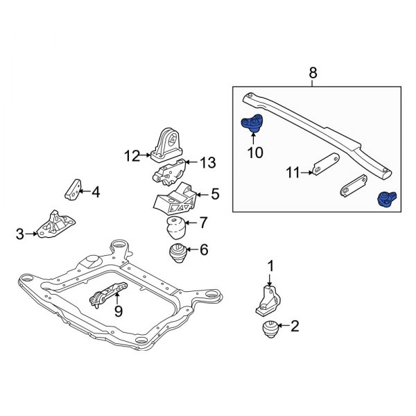 Engine Torque Strut Bracket