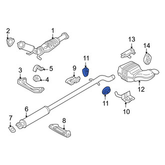 Volvo OE - Exhaust System Hanger