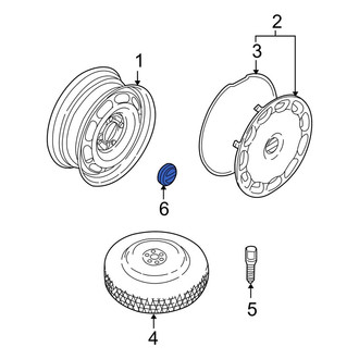 Volvo OE - Wheel Cap