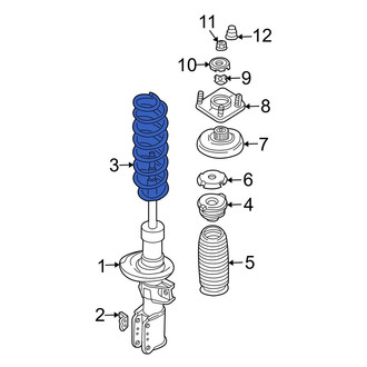 Volvo OE - Front Coil Spring