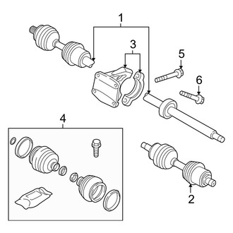 Volvo OE - Front Suspension - Drive Axles