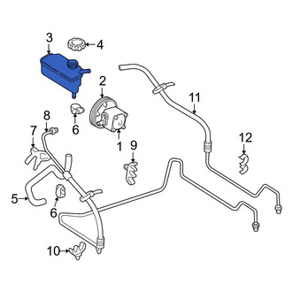 Volvo OE - Power Steering Reservoir